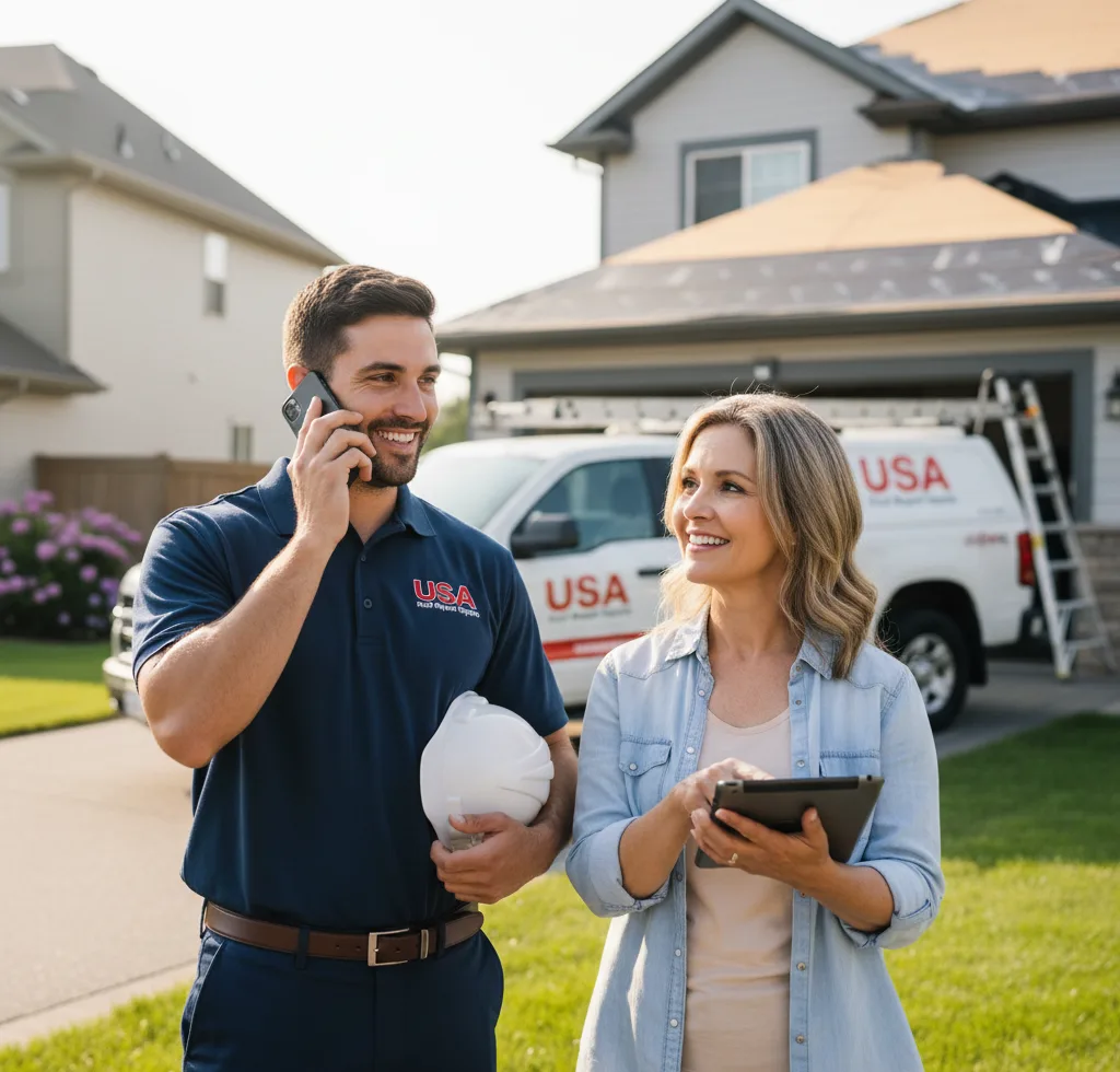 USA Roof Repair Experts customer support in Des Plaines